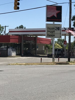 Corner store location at busy crossroads