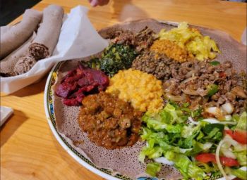 Authentic Ethiopean Restaurant with Private Hookah Lounge